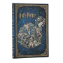 DIARIO pagina a righe LEGGENDE DI HOGWARTS copertina rigida HARRY POTTER taccuino MINI paperblanks RIGHE