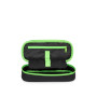 ASTUCCIO eastpak OVAL SINGLE portapenne GHOSTBUSTERS PATCHES con zip NERO