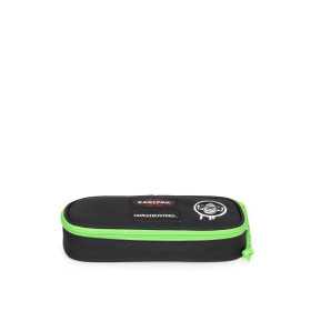ASTUCCIO eastpak OVAL SINGLE portapenne GHOSTBUSTERS PATCHES con zip NERO