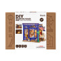 LEISURE TEA ROOM rolife ROBOTIME in legno DIY MINIATURE HOUSE da montare DG171 età 14+