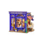LEISURE TEA ROOM rolife ROBOTIME in legno DIY MINIATURE HOUSE da montare DG171 età 14+