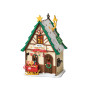 TWINKLING CHRISTMAS HOUSE rolife ROBOTIME in legno DIY MINIATURE HOUSE da montare DS036 età 14+