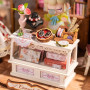 ELSA'S TAILORING rolife ROBOTIME in legno DIY MINIATURE HOUSE da montare DG178 età 14+