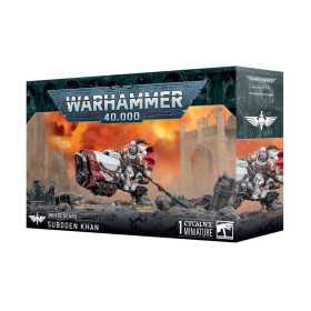 SUBODEN KHAN miniatura WHITE SCARS citadel WARHAMMER 40K età 12+