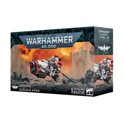 SUBODEN KHAN miniatura WHITE SCARS citadel WARHAMMER 40K età 12+