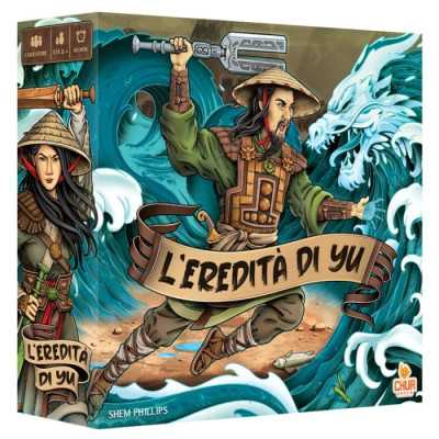 L'EREDITA' DI YU gioco da tavolo SOLITARIO A CAMPAGNA chur games IN ITALIANO età 12+