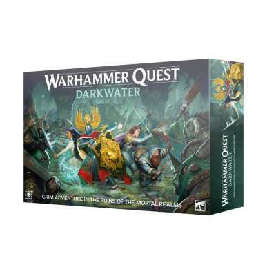 DARK WATER gioco da tavolo WARHAMMER QUEST cooperativo IN INGLESE età 12+