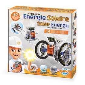ENERGIA SOLARE atelier con ESPERIMENTI da costruire BUKI kit scientifico SOLAR ENERGY età 8+