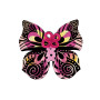 SCRATCH E CINIGLIA magic butterflies FARFALLE MAGICHE kit artistico AVENIR età 3+