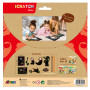 SCRATCH E CINIGLIA sloths BRADIPI kit artistico AVENIR età 3+
