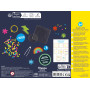 PERLINE DA STIRARE fosforescenti AUZOU kit artistico SET DA ARTISTA età 6+