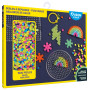 PERLINE DA STIRARE fosforescenti AUZOU kit artistico SET DA ARTISTA età 6+