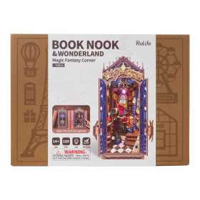 MAGIC FANTASY CORNER in legno BOOK NOOK & WONDERLAND robotime ROLIFE TGB14 età 14+