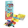 RECREATE activity cards PARTY gioco LEGO con 25 pezzi e 32 carte IN ITALIANO età 6+