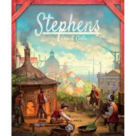 STEPHENS gioco da tavolo GESTIONALE giochix IN ITALIANO età 12+