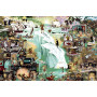 IL MONDO DI FRANKENSTEIN l'ippocampo PUZZLE LETTERARIO DA 1000 PEZZI con poster