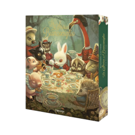LA STORIA DEL BIANCONIGLIO l'ippocampo PUZZLE LETTERARIO DA 1000 PEZZI con poster BENJAMIN LACOMBE