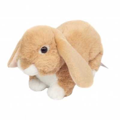 CONIGLIO beige ALTO 23 CM bunnies & chicks collection TEDDY HERMANN pupazzo PELUCHE età 3+