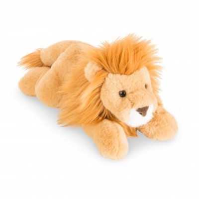 LEONE sdraiato LUNGO 33 CM wild animals collection TEDDY HERMANN pupazzo PELUCHE età 3+
