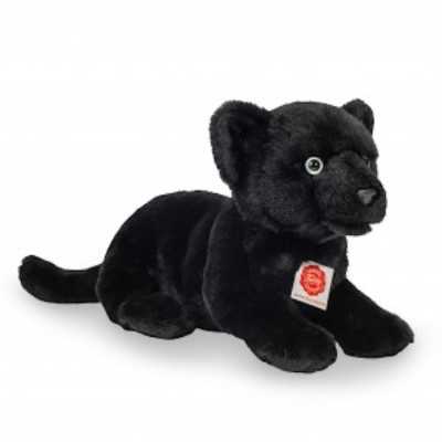PANTERA BABY sdraiata LUNGO 30 CM wild life collection TEDDY HERMANN pupazzo PELUCHE età 3+