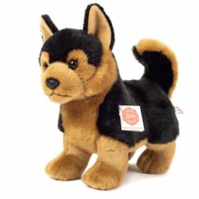 PASTORE TEDESCO in piedi ALTO 23 CM dogs collection TEDDY HERMANN pupazzo PELUCHE età 3+