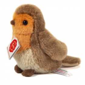 PETTIROSSO robin ALTO 15 CM birds collection TEDDY HERMANN pupazzo PELUCHE età 3+