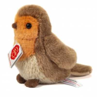PETTIROSSO robin ALTO 15 CM birds collection TEDDY HERMANN pupazzo PELUCHE età 3+