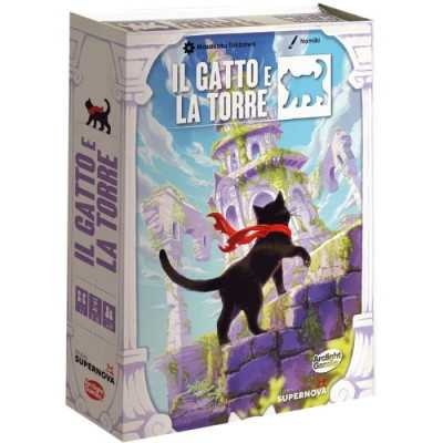 IL GATTO E LA TORRE gioco da tavolo DESTREZZA studio supernova IN ITALIANO età 6+