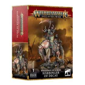 HARBINGER OF DECAY miniatura MAGGOTKIN OF NURGLE warhammer AGE OF SIGMAR età 12+