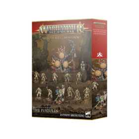 LE PUSTOLE reggimento famoso THE PUSTULES regiment of renown MAGGOTKIN OF NURGLE warhammer AGE OF SIGMAR età 12+