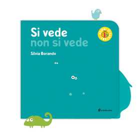 SI VEDE NON SI VEDE silvia borando LIBRO albo illustrato MINIBOMBO età 1+