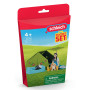 AVVENTURA IN CAMPEGGIO CON KIM pocket set FARM WORLD miniature in resina SCHLEICH 42745 età 5+
