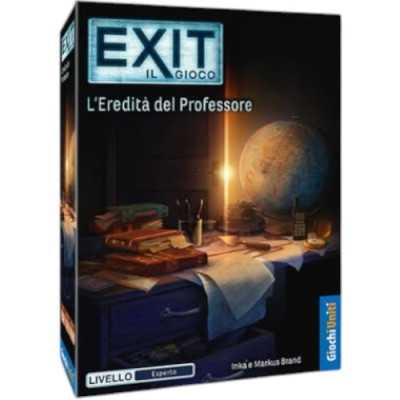 EXIT il gioco L'EREDITA' DEL PROFESSORE livello esperto ESCAPE ROOM giochi uniti IN ITALIANO età 12+