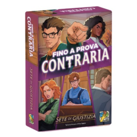 SETE DI GIUSTIZIA gioco da tavolo FINO A PROVA CONTRARIA dv giochi IN ITALIANO età 12+