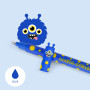 PENNA CANCELLABILE GEL erasable pen MOSTRO monster LEGAMI ricaricabile INCHIOSTRO BLU