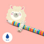 PENNA CANCELLABILE GEL erasable pen LAMA llama LEGAMI ricaricabile INCHIOSTRO BLU