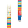 PENNA CANCELLABILE GEL erasable pen LAMA llama LEGAMI ricaricabile INCHIOSTRO BLU