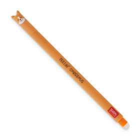 PENNA CANCELLABILE GEL erasable pen CORGI cane LEGAMI ricaricabile INCHIOSTRO NERO