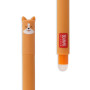 PENNA CANCELLABILE GEL erasable pen CORGI cane LEGAMI ricaricabile INCHIOSTRO NERO