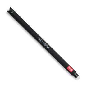 PENNA CANCELLABILE GEL erasable pen GATTO cat LEGAMI ricaricabile INCHIOSTRO NERO