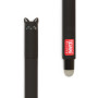 PENNA CANCELLABILE GEL erasable pen GATTO cat LEGAMI ricaricabile INCHIOSTRO NERO