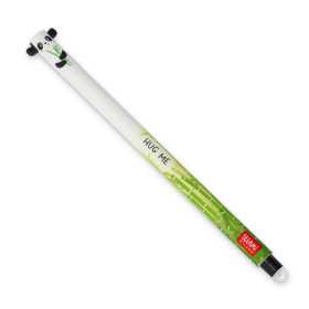 PENNA CANCELLABILE GEL erasable pen PANDA bamboo LEGAMI ricaricabile INCHIOSTRO NERO
