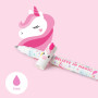 PENNA CANCELLABILE GEL erasable pen UNICORNO unicorn LEGAMI ricaricabile INCHIOSTRO ROSA
