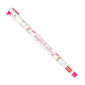 PENNA CANCELLABILE GEL erasable pen UNICORNO unicorn LEGAMI ricaricabile INCHIOSTRO ROSA