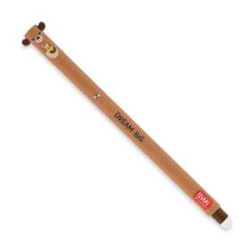 PENNA CANCELLABILE GEL erasable pen ORSO teddy bear LEGAMI ricaricabile INCHIOSTRO ROSSO