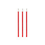 SET DI 3 RICARICHE inchiostro ROSSO refills REFILL erasable pen PER PENNE CANCELLABILI gel LEGAMI