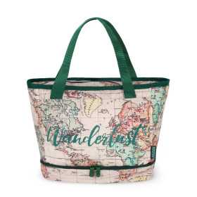 BORSA PORTA PRANZO legami TRAVEL da 10,8 litri LUNCH BAG portapranzo MAPS