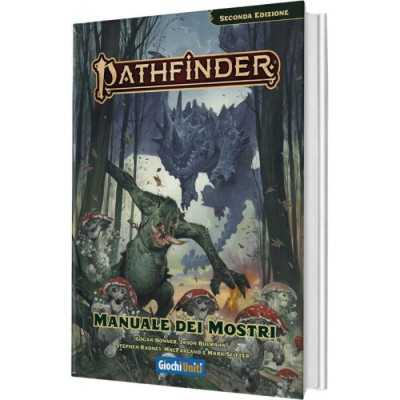 PATHFINDER 2 remaster MANUALE DEI MOSTRI giochi uniti IN ITALIANO seconda edizione GIOCO DI RUOLO età 14+