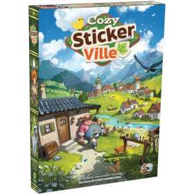 COZY STICKERVILLE gioco da tavolo IN ITALIANO asmodee AVVENTURA età 8+