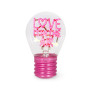 LAMPADA DA TAVOLO decorativa BULB FICTION legami LOVE IS IN THE AIR lampadina